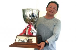 スキート優勝　渡邉　賢次選手